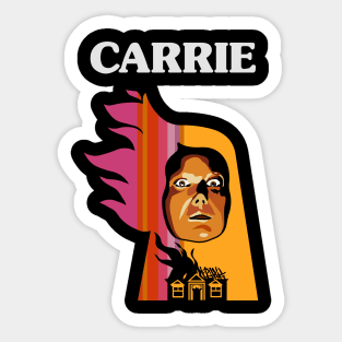 Carrie Movie 1976 Sticker